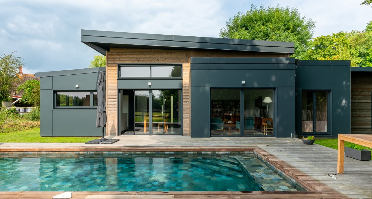 Construction rapide de maisons en bois en Normandie
