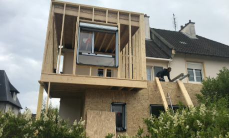 Maisons d'Intérieur réalise plus de 20 extensions de maisons en bois dans le Calvados