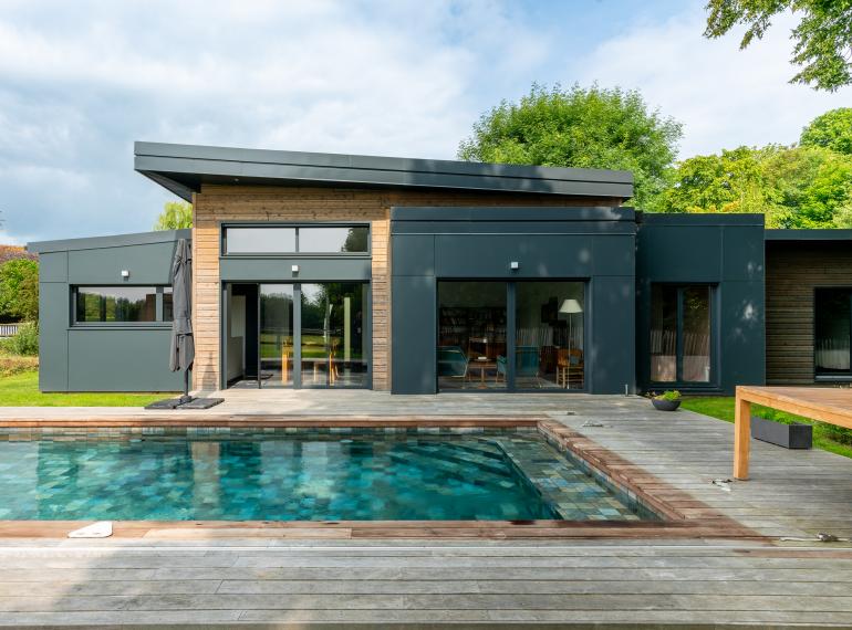 Retour sur la construction d’une maison contemporaine de plain-pied près de Caen