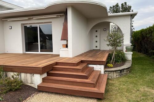 Installation d’une terrasse en bois près de Caen
