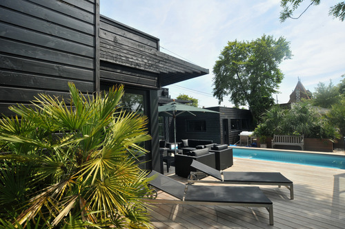 Maison en bois massif à Fleury sur Orne - Calvados