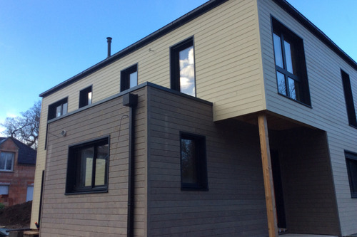 Création d'une maison en ossature bois dans les Yvelines
