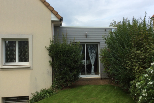 Construction d'une extension en ossature bois de 30m² à Ifs