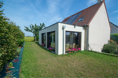 Extension en ossature bois à Colleville - Calvados