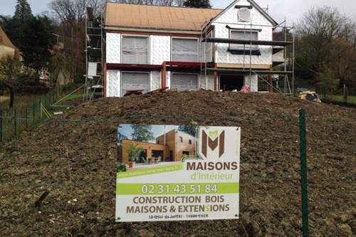 Maison en bois massif à Triel-sur-Seine