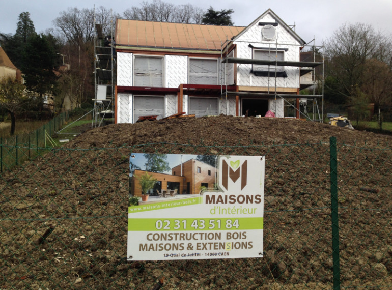 Maison en bois massif à Triel-sur-Seine